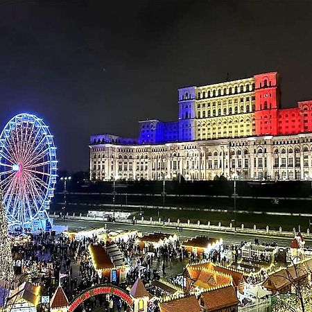 Top Location - Contemporary Parliament View - 2Br Boekarest Buitenkant foto